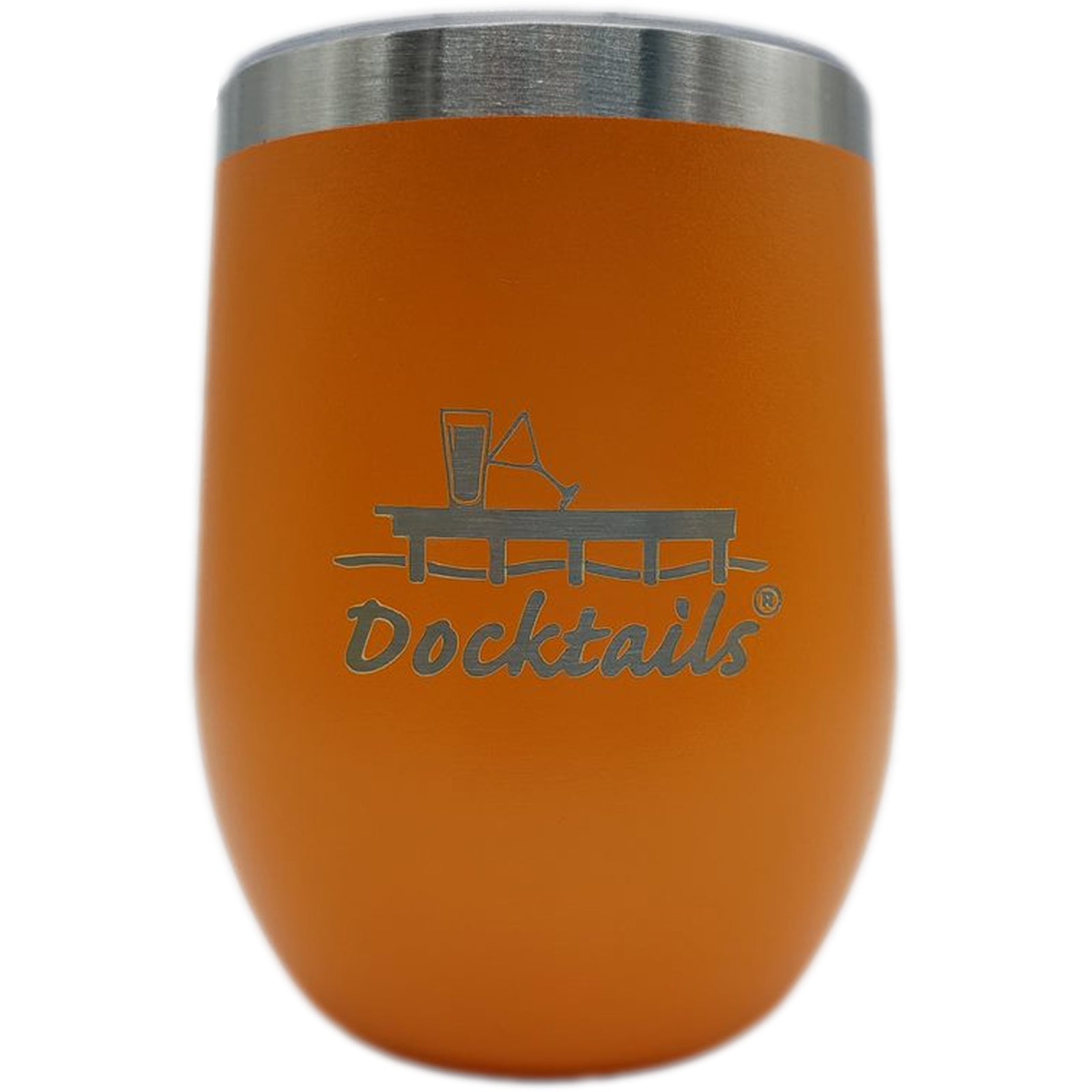 Docktails Insulated Martini Cup With Lid - Hawaiian Blue