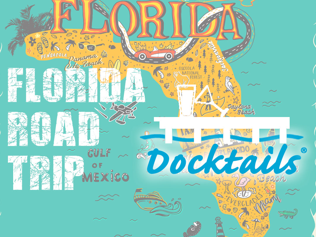 In search of docktails (waterfront cocktails) in the Sunshine State - Florida!