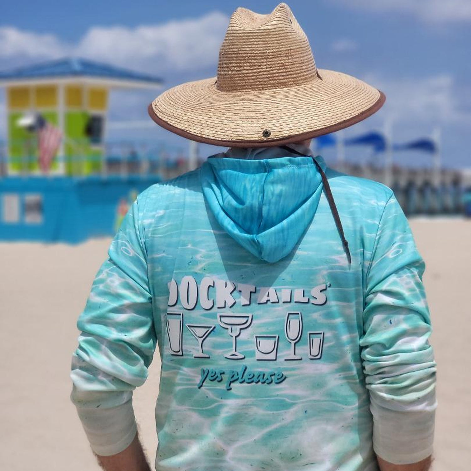 Docktails Caribbean Dreaming Sun Shirt at Pompano Beach Florida