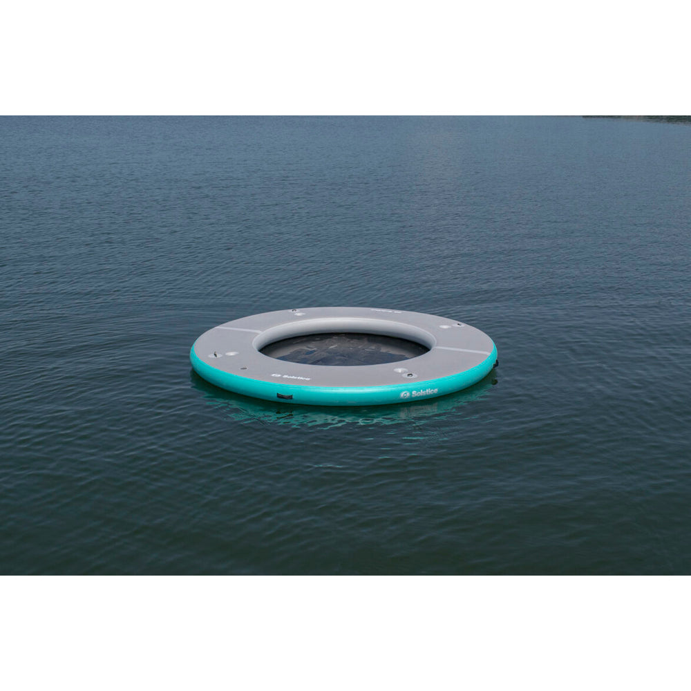 Solstice inflatable circular mesh dock