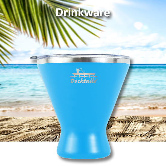 Shop for insulated, shatterproof and fun drinkware with an emphasis on bright colors to liven up your day. Putting the fun in functional!