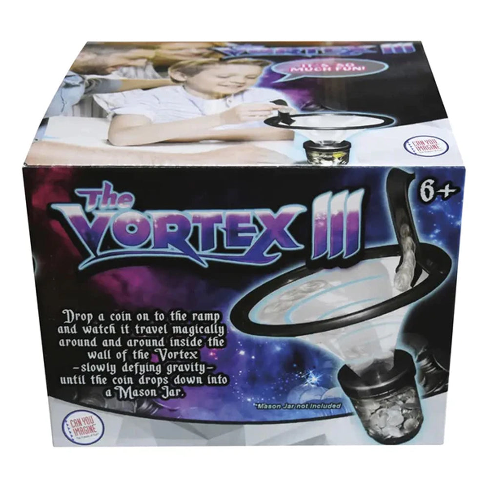 Vortex Bank III fun coin bank from Can You Imagine