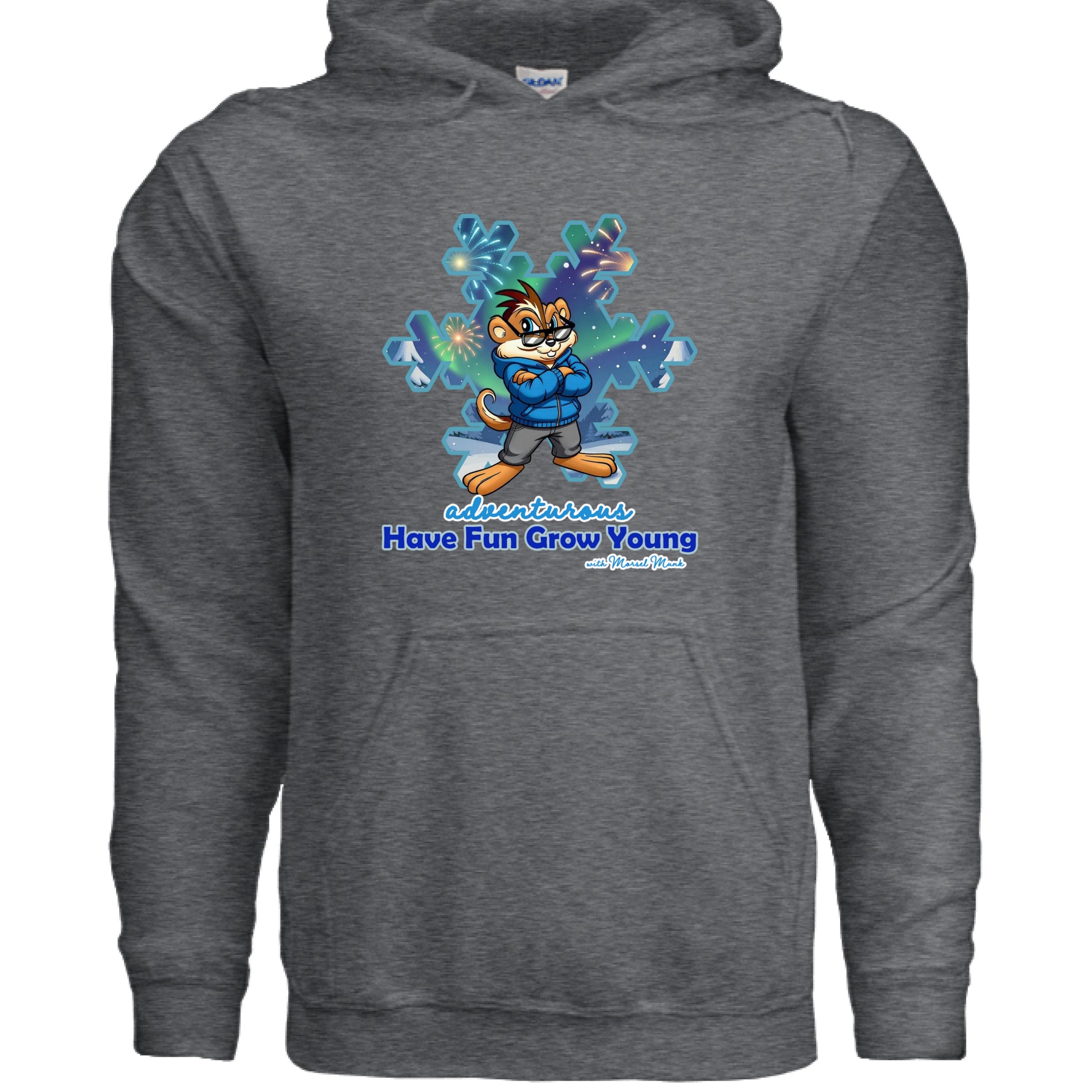 DARK HEATHER - FRONT