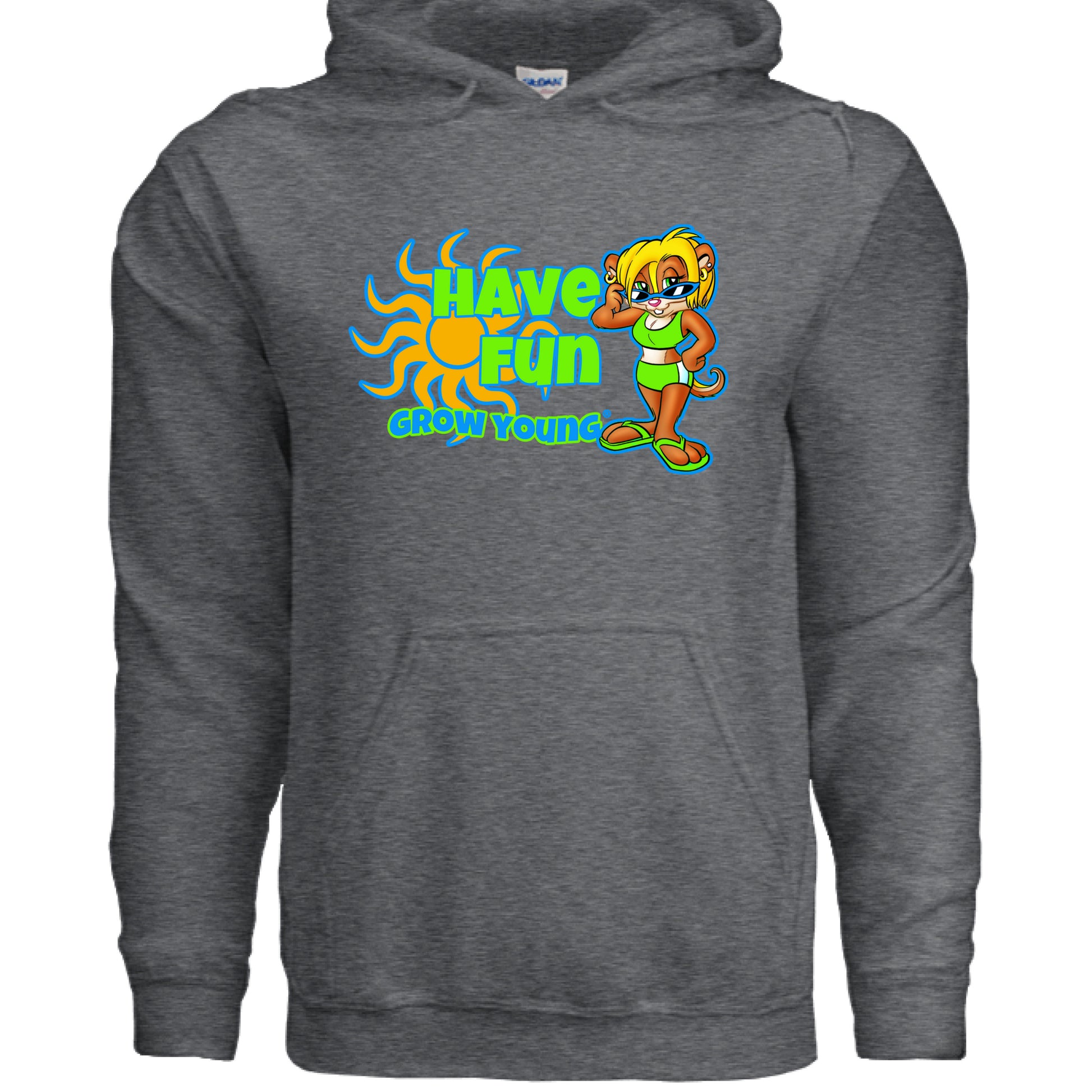 Morsel Chik signature hoodie in grey