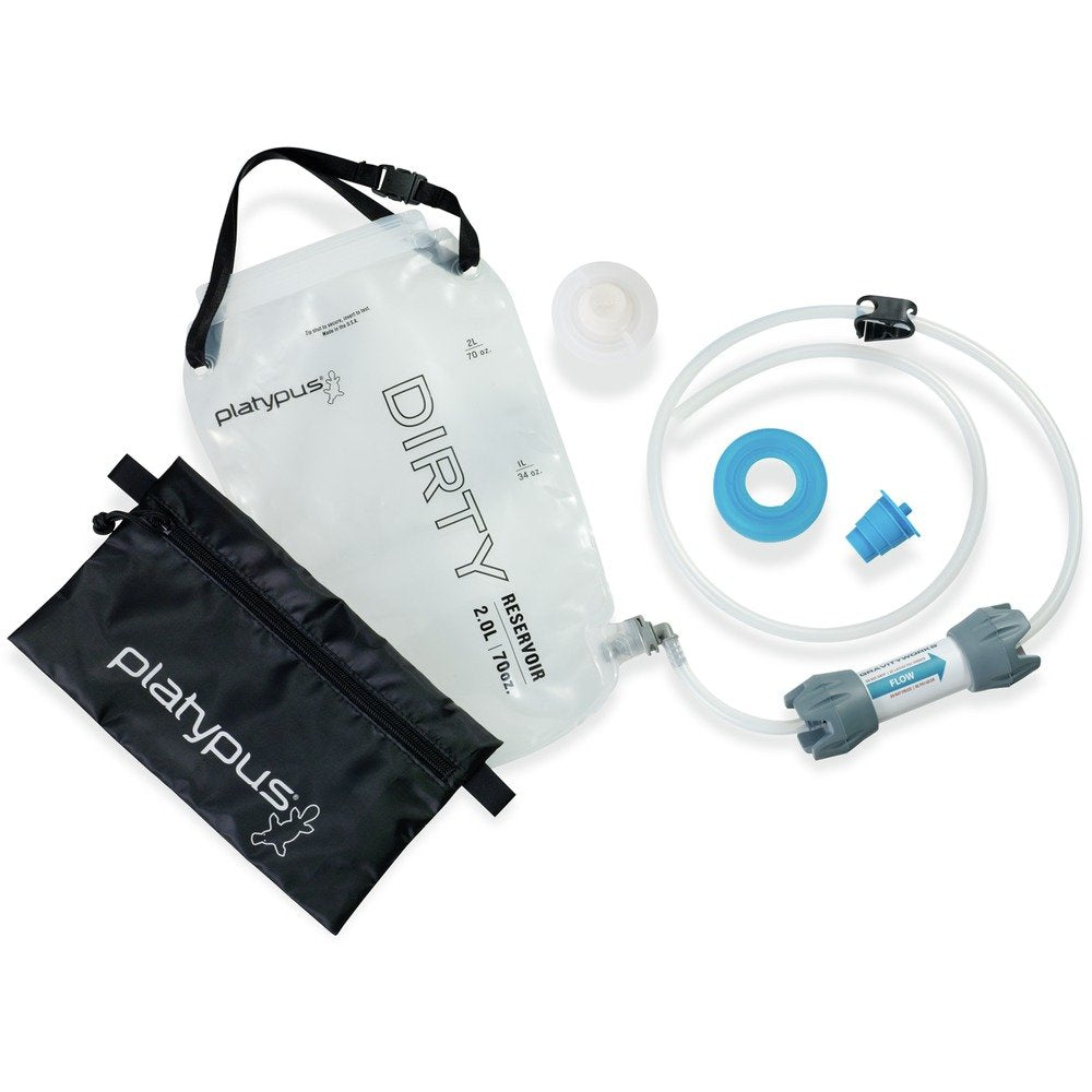 Platypus GravityWorks 2.0 Liter Pump-Free Microfilter Water System - Complete Kit