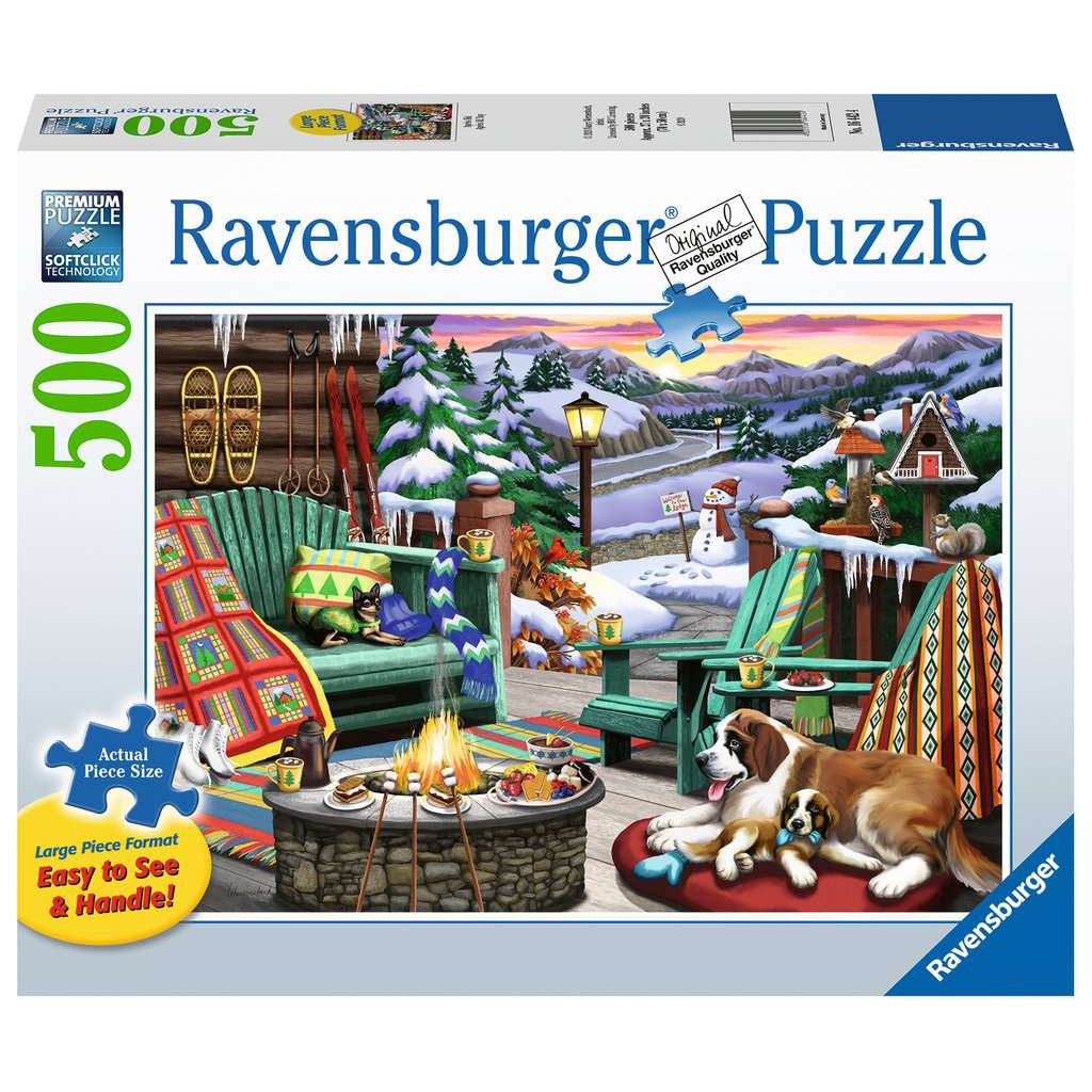 Apres All Day Ravensburger 500 Piece Puzzle