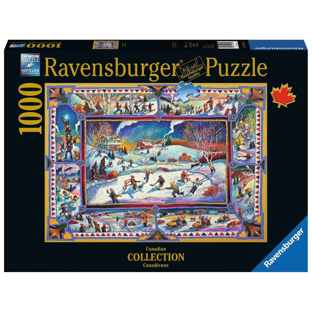 Canadian Winter 1000 piece puzzle from Ravensburger