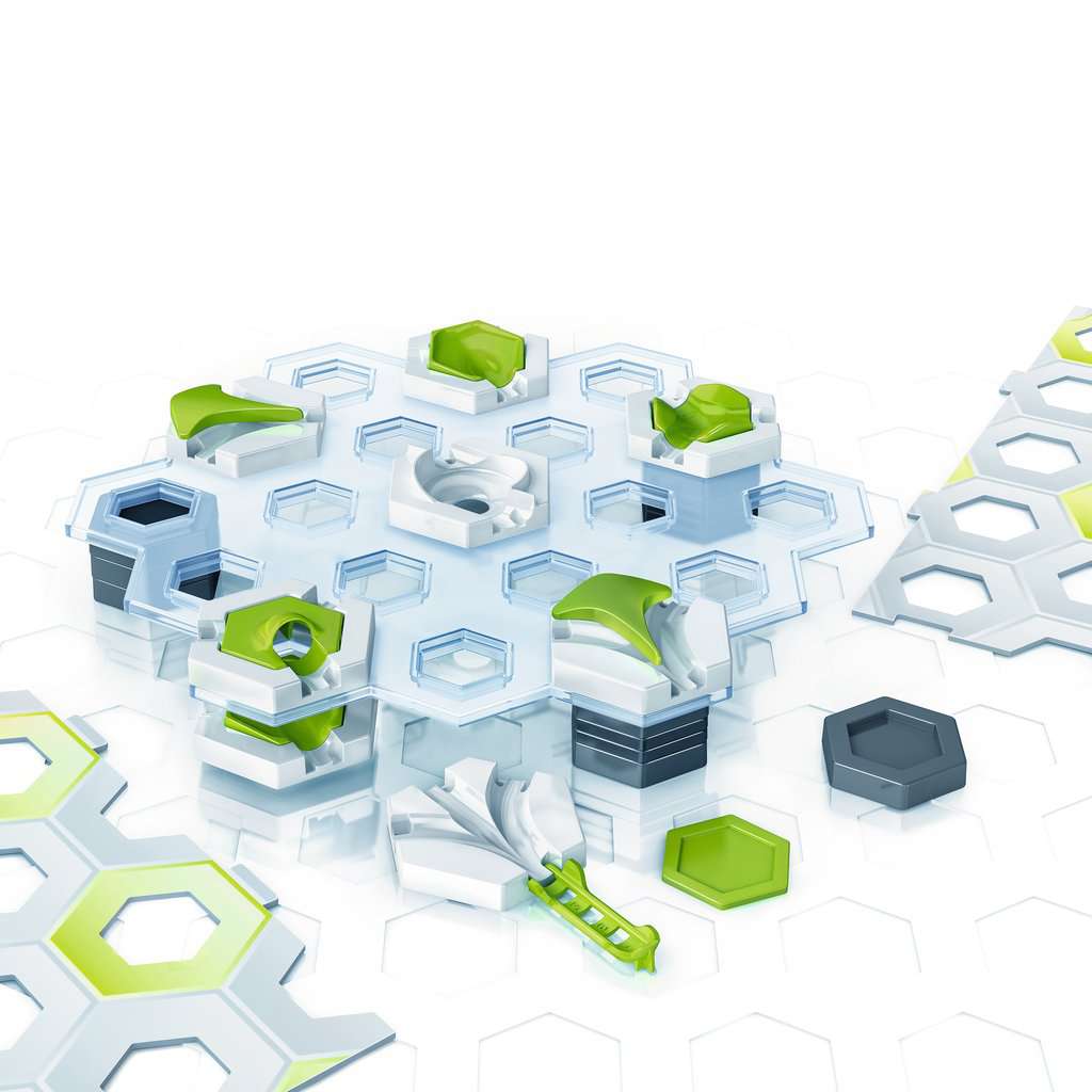 GraviTrax marble run expansion building