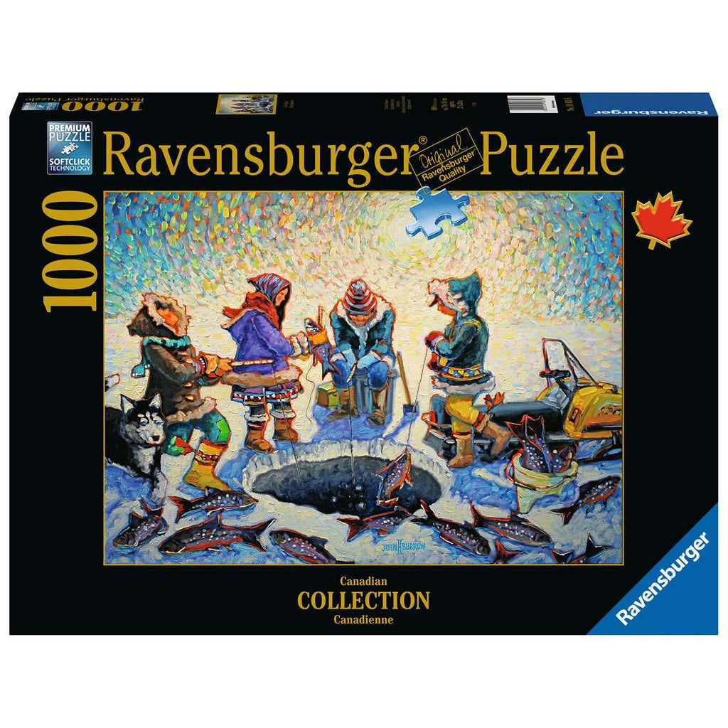 Ice Fishing 1000 piece puzzle from Ravensburger