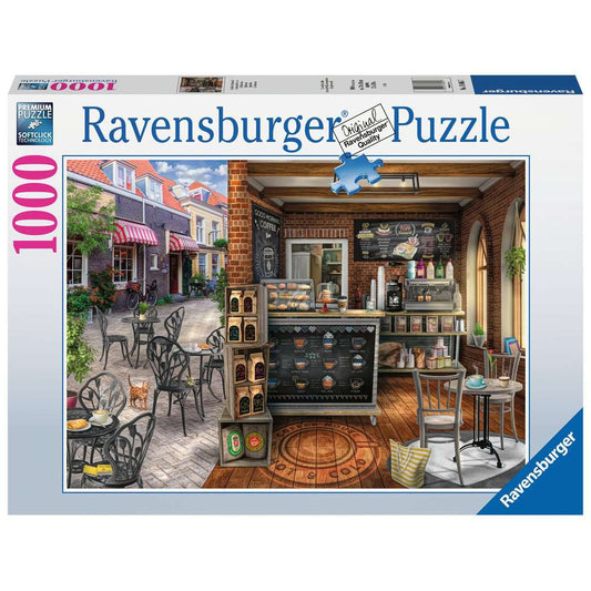 Quaint Cafe 1000 piece puzzle from Ravensburger