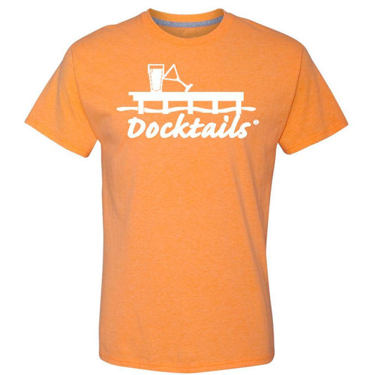 Docktails Men's Short Sleeve Tee in Sunset Heather