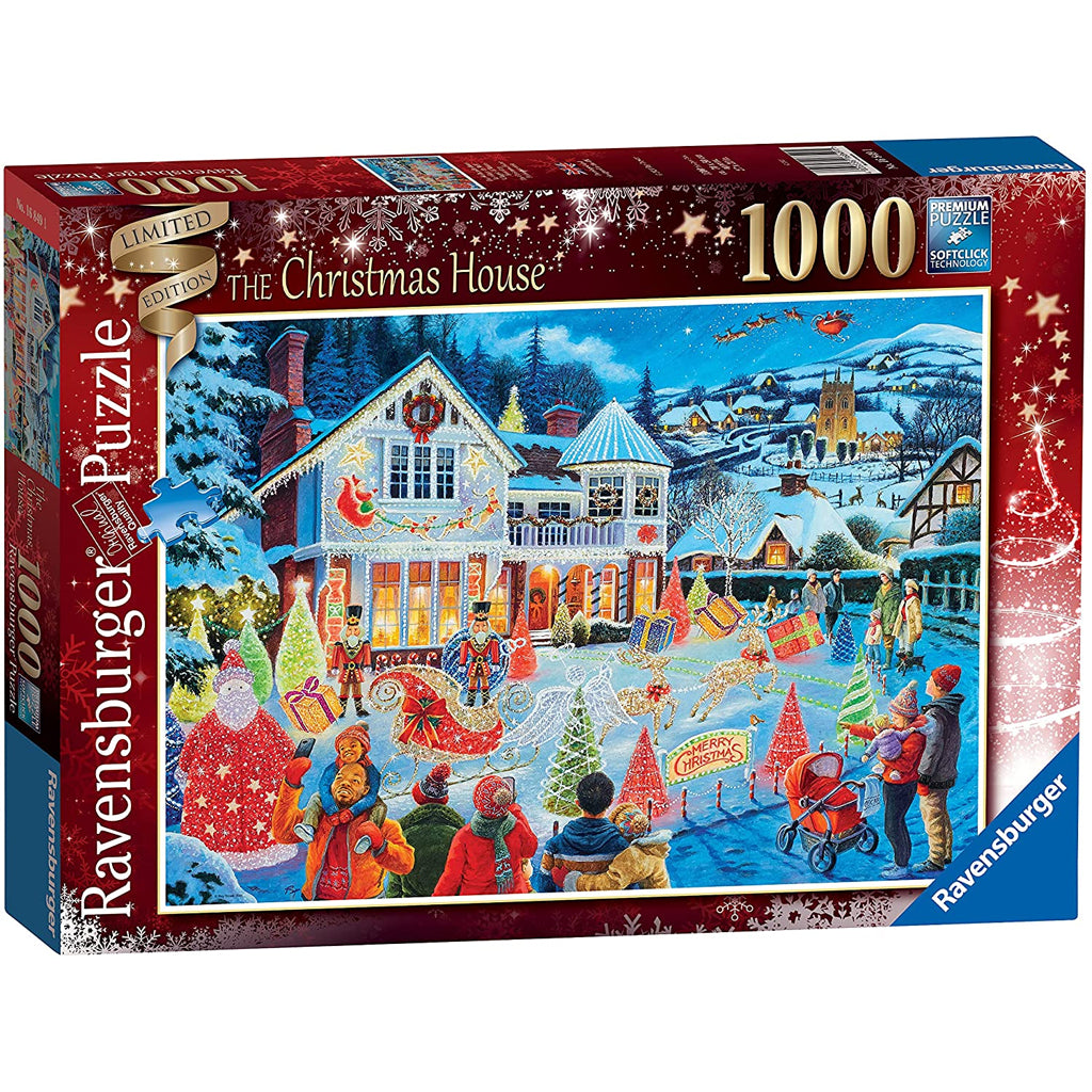 The Christmas House Limited Edition 1000 piece puzzle from Ravensburger