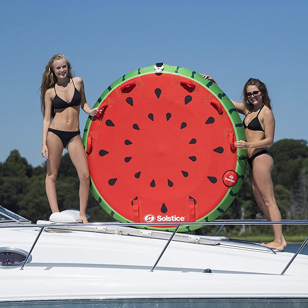 Solstice Watermelon Towable Tube - 1 - 2 Person