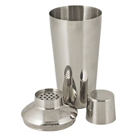 34 ounce stainless steel cocktail shaker