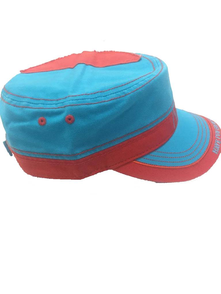 Fidel Hat - Morsel Munk Have Fun Grow Young in Bright Blue