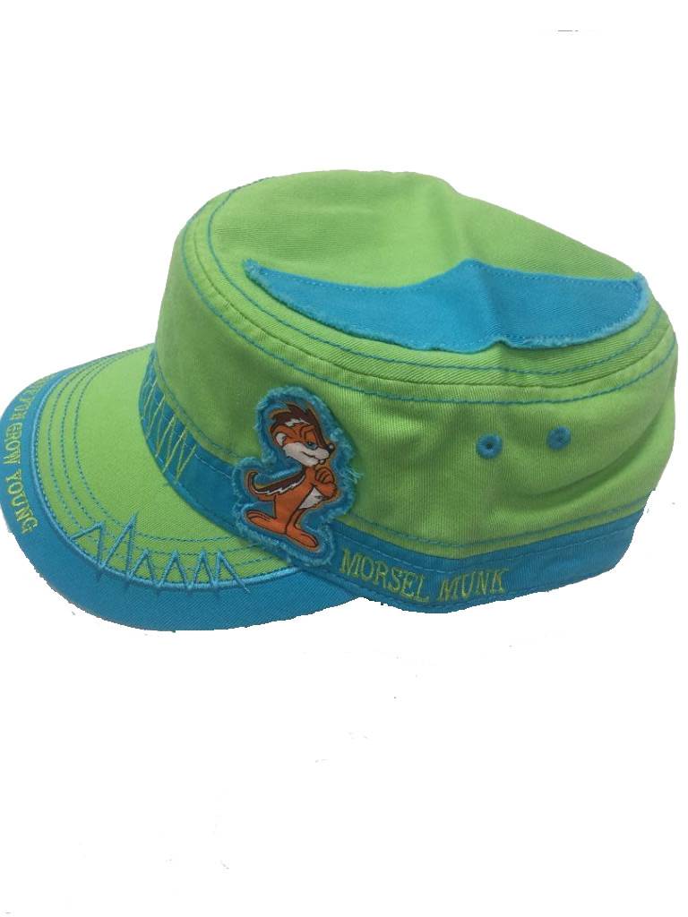Fidel Hat - Morsel Munk Have Fun Grow Young in Lime Green
