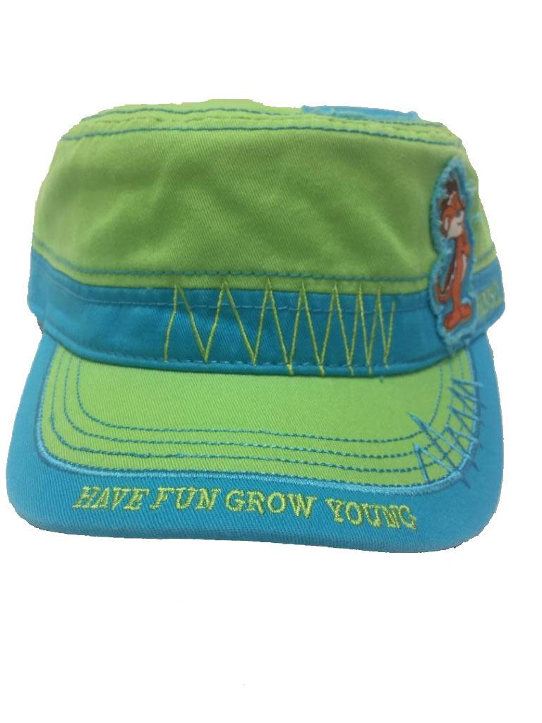 Fidel Hat - Morsel Munk Have Fun Grow Young in Lime Green