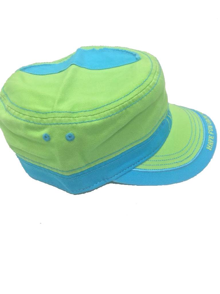 Fidel Hat - Morsel Munk Have Fun Grow Young in Lime Green