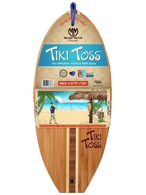 Tiki Toss Surf ring toss game