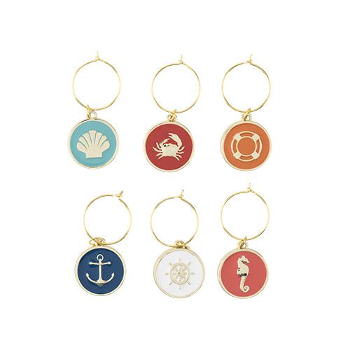 Seashore Wine Charms By Blush
